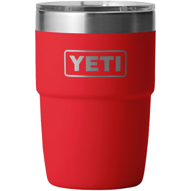 2026 YETI Rambler 8 OZ Stackable Cup 70000006180 - Rescue Red